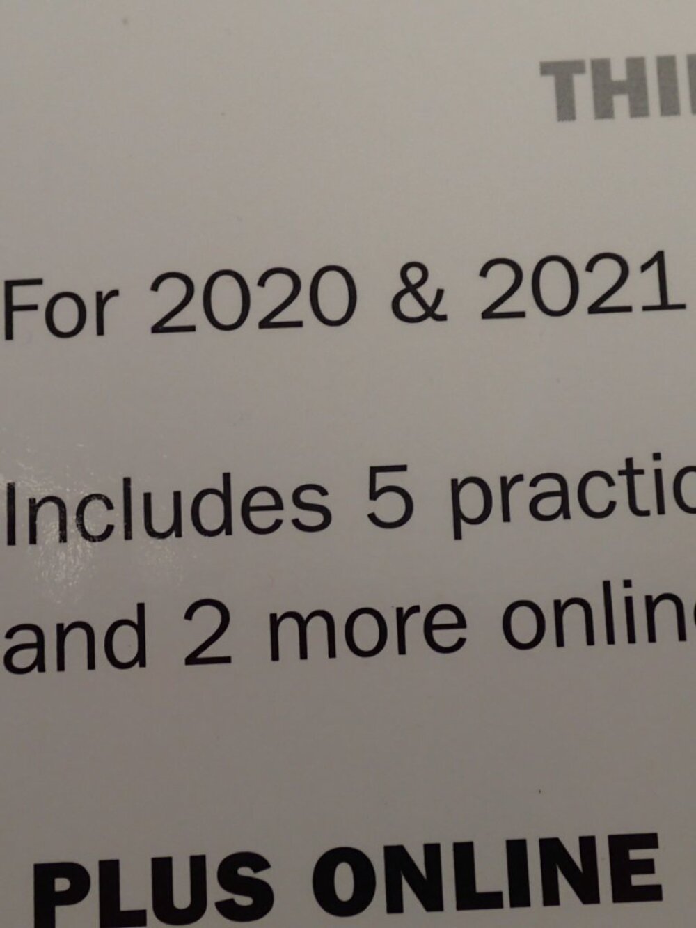 Barrons SAT Prep Study Guide - Picture 3 of 5